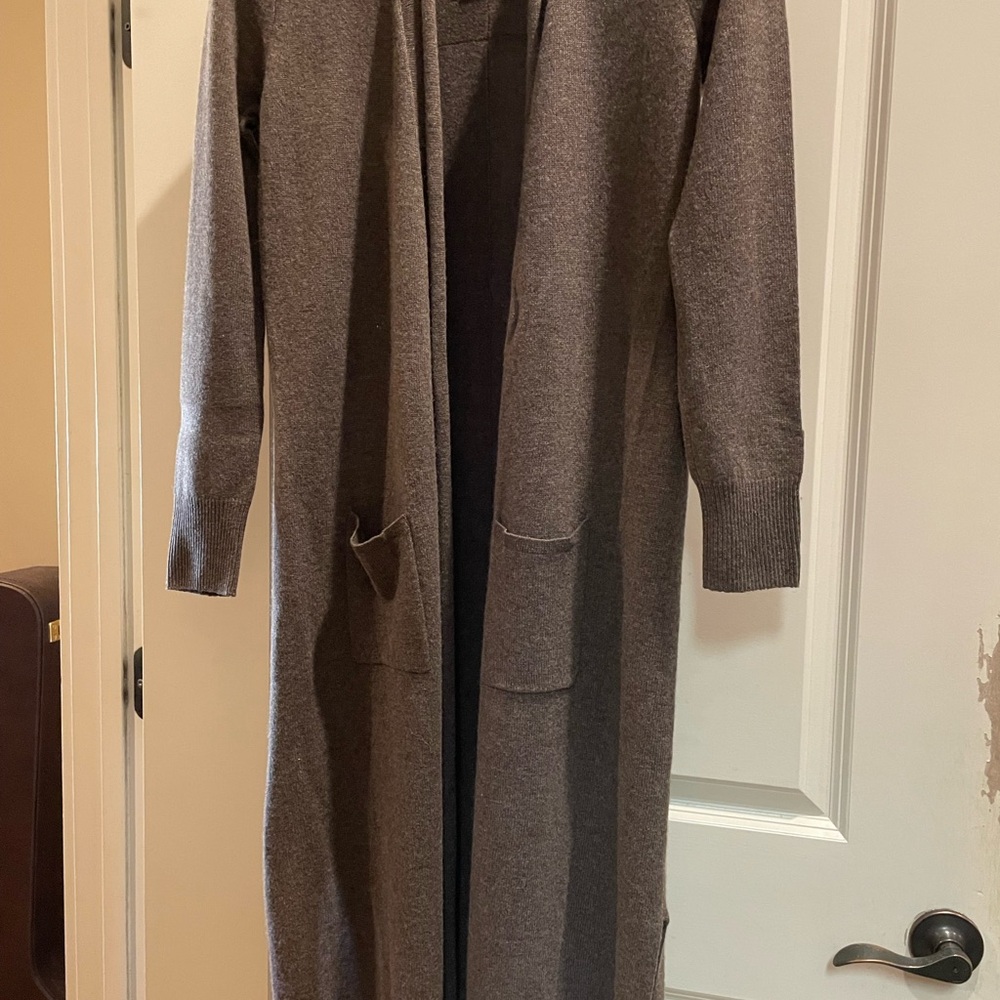 Philosophy Cashmere Brown Cardigan